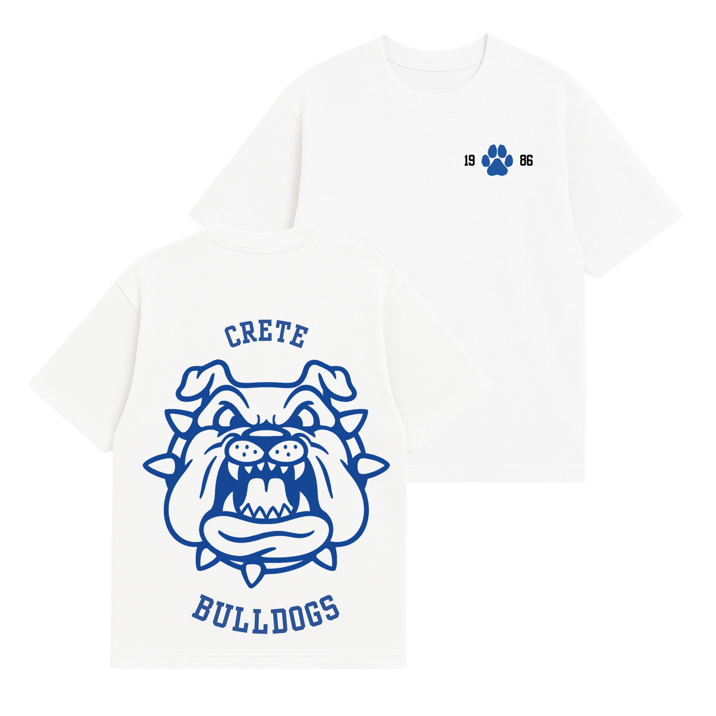 Crete Bulldogs Mascot Tee